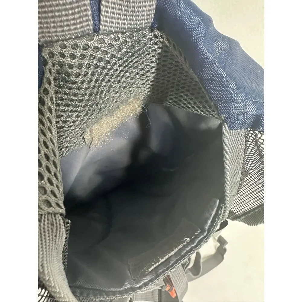 Crane Sports Hydration Blue Hiking Backpack - 2L W Padded Mesh & Adjust Belt